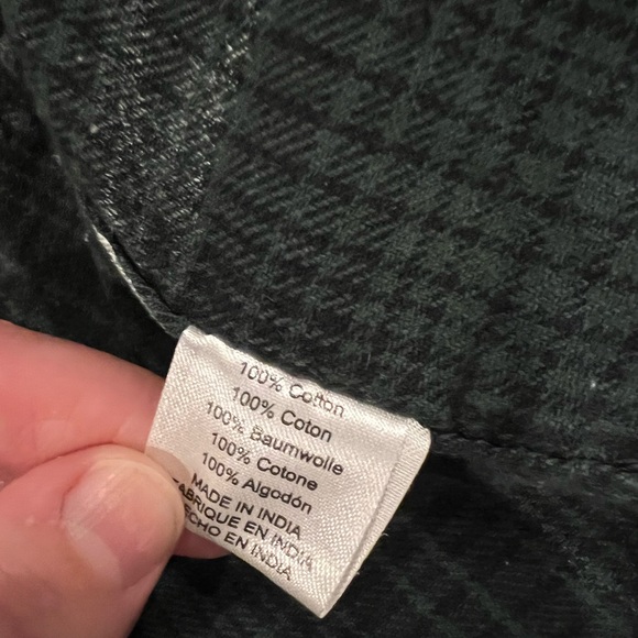 Forest Green Flannel - Picture 4 of 4